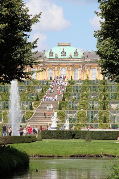 Château de Sanssousci à Potsdam