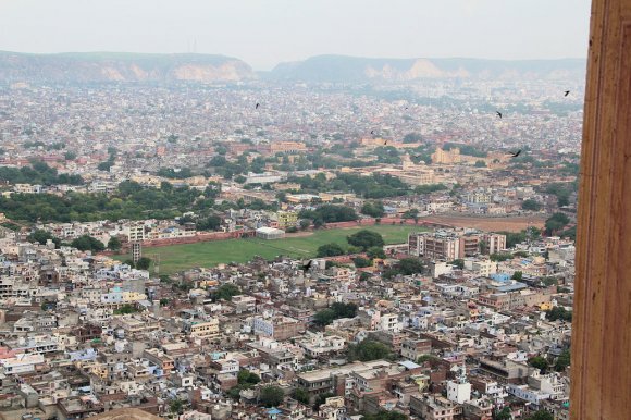Jaipur, vue du Fort Nahargarh