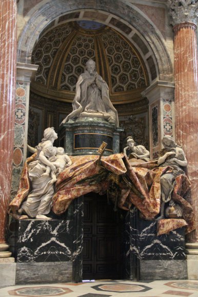 Vatican - Basilique Saint-Pierre - Monument d'Alexandre VII