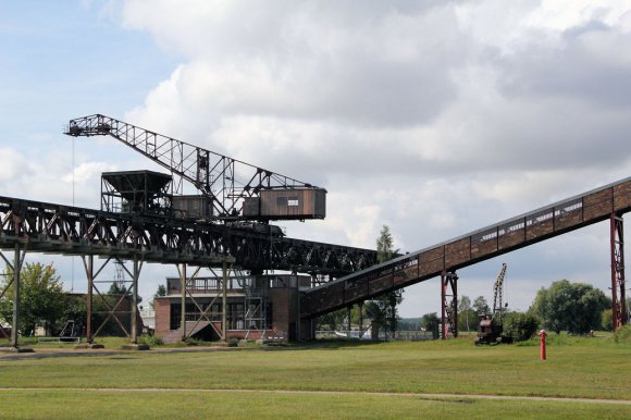 Grue à charbon, centrale thermique de Peenemünde, Usedom