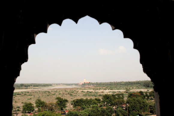 Fort Rouge - Taj Mahal au loin