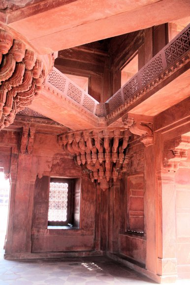 Fatehpur-Sikri - Diwan i Khas (Salle des audiences privées)