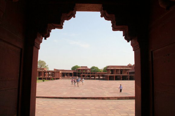 Fatehpur-Sikri - Cour du Pachhisi