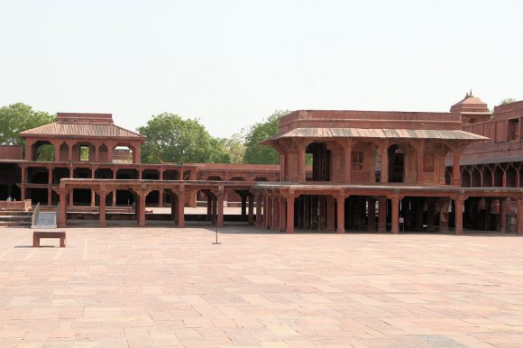 Fatehpur-Sikri - Cour du Pachhisi