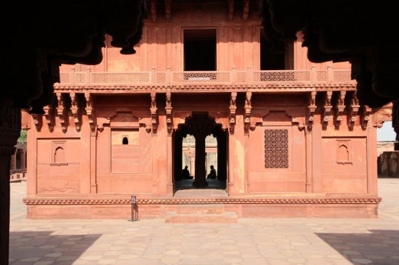 Fatehpur-Sikri - Diwan i Khas (Salle des audiences privées)