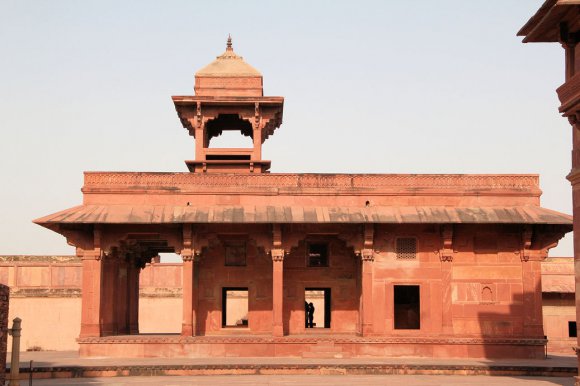 Fatehpur-Sikri - Sunahra Makan (palais de la femme chétienne d'Akbar)