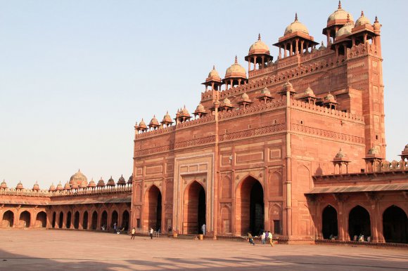 Fatehpur-Sikri - Jama Masjid (Grande Mosquée) - Buland Darwaza (Porte Sublime)