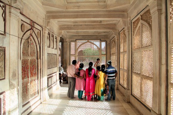 Fatehpur-Sikri - Jama Masjid (Grande Mosquée) - La tombe de Sheikh Salim Chishti