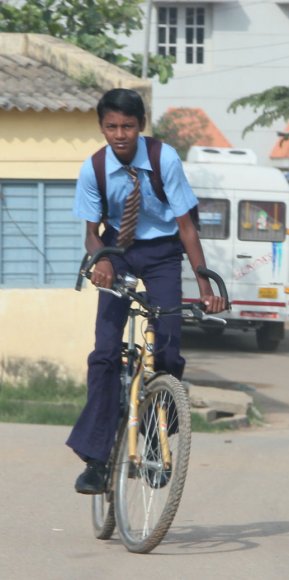 Bangalore - Sur le chemin de l'école