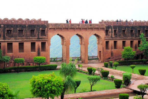 Fort de Jaigarh, chemin de ronde