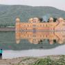 Jal Mahal sur son lac, entre Amber et Jaipur