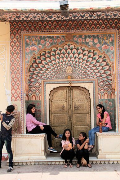City Palace, Jaipur - Porte de l'hiver