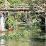 Canal secondaire dans les Backwaters du Kerala