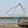 Chinese fishing nets à Fort Kochi