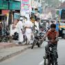 Scène de rue dans le quartier musulman de Fort Kochi