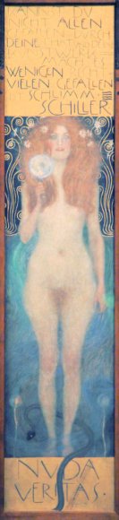 Nuda Veritas, par Gustav Klimt (1899), Musée des Beaux-Arts
